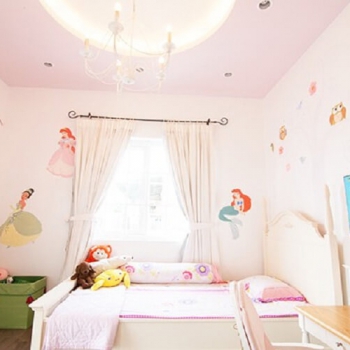 4 lợi ích tuyệt vời khi dùng giấy dán tường phòng ngủ cho bé!